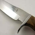 thumbnail image 6 of Elk Ridge - Outdoors Fixed Blade Knife, 9.5-in Overall, Satin Finish Stainless Steel Blade, 2 Tone burl Wood Handle, Genuine Leather Sheath, Hunting, Camping, Survival - ER-085, 6 of 11