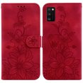 thumbnail image 2 of Compatible with Samsung Galaxy A41 Embossed Lily Wallet Case with Card Holder PU Leather Flip Cover, 2 of 5