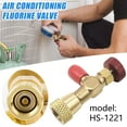 Coolant Safety Switch Quick Coupling Air Conditioning R410A Connection