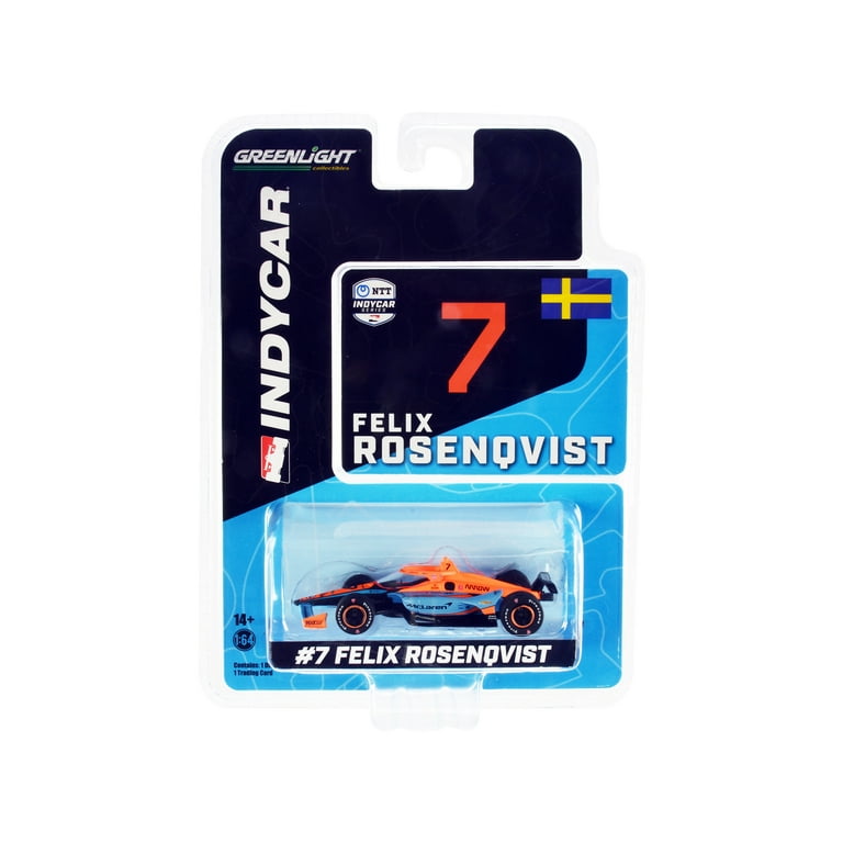Greenlight 11533 Dallara IndyCar No.7 Felix Rosenqvist McLaren