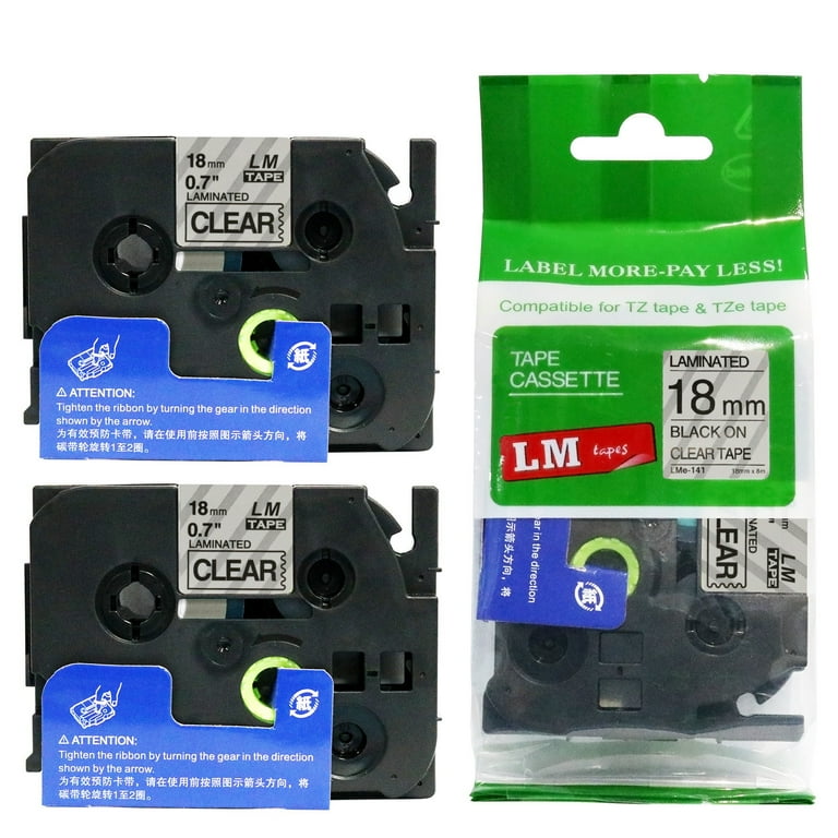 2/Pack LM Tapes - Premium 3/4