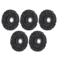 thumbnail image 2 of Rueda Pelacables De Acero Al Carbono, Pantalla De Resina De Rueda Pelacables No Metálica De 4 Pulgadas Para Plástico De Aluminio Para Exterior De Piedra ZAQW Strip Discs Stripping Wheel, 2 of 8