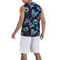 thumbnail image 5 of Wukai Blue Butterfly Men’s Basketball JerseySmall, 5 of 7