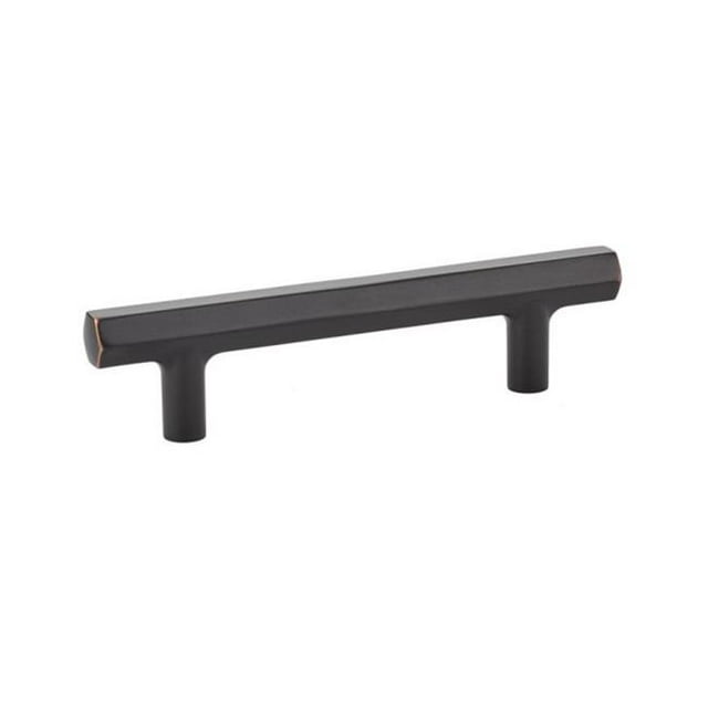Emtek 86459US10B 3.5 in. Mod Hex Pull, Oil Rubbed Bronze