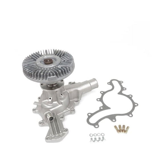 Engine Water Pump with Fan Clutch - Compatible with 1990 - 1994, 1997 - 2000 Ford Ranger 1991 1992 1993 1998 1999