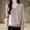 Beige, variant on ClodeEU Womens V Neck Knit Sweaters ,Long Sleeve Tops ,Casual Knit Tunic Pullover Tops Green,Womens Plus L