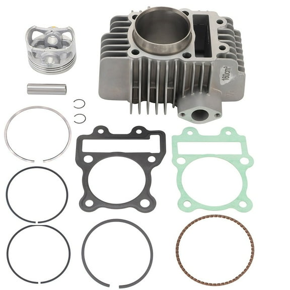 YX160 Cylinder Adapter Motorcycle Cylinder Assembly with Piston and Gasket