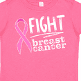 thumbnail image 4 of Inktastic Fight Breast Cancer Pink Ribbon Boys or Girls Toddler T-Shirt, 4 of 5