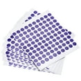 thumbnail image 4 of Unique Bargains Round Number Stickers 0.39'' Dia Number 1-100 Coated Paper Label 15 Sheets, Black Word/Purple Background, 4 of 5