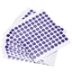 thumbnail image 4 of Etiquetas de números redondos Unique Bargains 0.39'' Dia Número 1-100 Etiqueta de papel recubierto 15 hojas, palabra negra/fondo púrpura, 4 of 5
