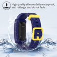 thumbnail image 5 of 3pcs Bands Compatible With Fitbit Ace 2 For Kid-soft Colorful Silicone, 5 of 5