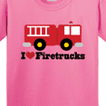 thumbnail image 4 of Inktastic I Heart Firetrucks Youth T-Shirt, 4 of 5