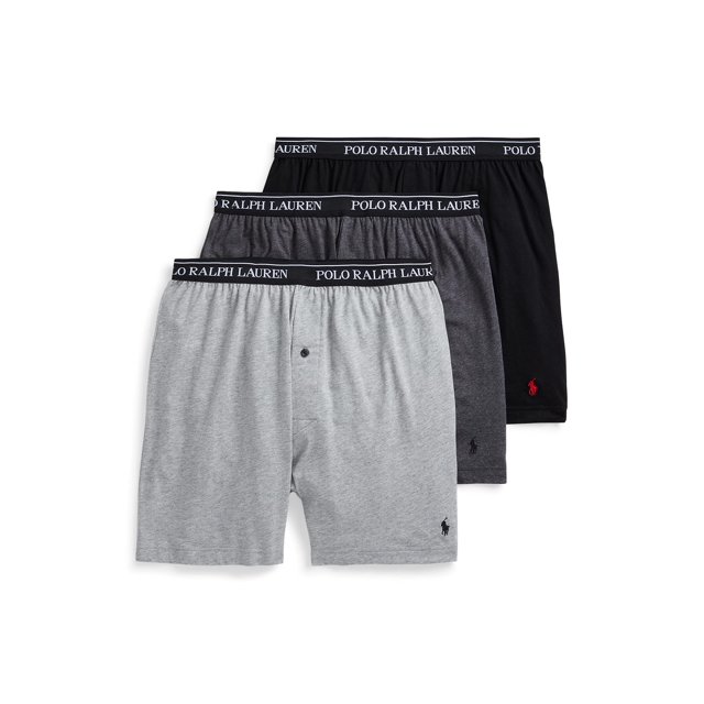 Boxers POLO RALPH LAUREN Classic Fit con efecto absorbente, paquete de 3 unidades LG