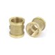 thumbnail image 2 of Conector de acoplamiento recto de rosca hembra de latón de 1/2 BSP, accesorios de tubería, 5 piezas, 2 of 2