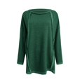 thumbnail image 5 of Vedolay Womens Fall Clothing 2023 Pullover Women Printed Round Neck Long Sleeve Sweatshirt Green,2XL, 5 of 5