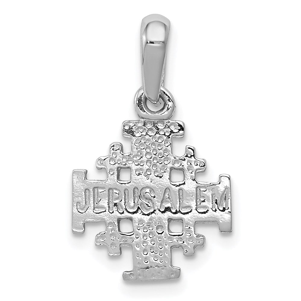 Buy Jerusalem Cross Gold Pendant Necklace, Christian Israeli Jewelry,  Religious Gift for Him. Online in India - Etsy