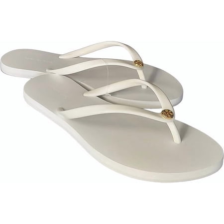 Tory Burch Women's Chelsea Flip Flops in Optic White, Size 7 US