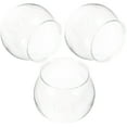 thumbnail image 1 of BESTYASH 3 Pcs Bols à Poisson Transparents Forme Ronde pour Décoration Intérieure Style Simple Amoureux des Animaux et Cultivateurs de Plantes, 1 of 8