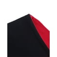 thumbnail image 4 of hirigin Women Bandeau Off-shoulder Tops Contrast Color Sleeveless Tops/ High Waist Long Skirt Streetwear Club Wear, 4 of 5