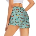 thumbnail image 3 of Goofa Dachshund Dog Puppy Printed Women 2 in 1 Running Shorts,Quick Dry Athletic Workout Shorts,High Waisted Athletic Shorts with Liner Pockets-Small, 3 of 9