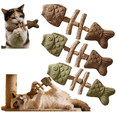 thumbnail image 6 of 2026 New Cat Chew Toy, Fishbone Shape Cat Dental Chews Care Tools with Catnip Silvervine, Durable Cat Dental Toy, 6 of 7