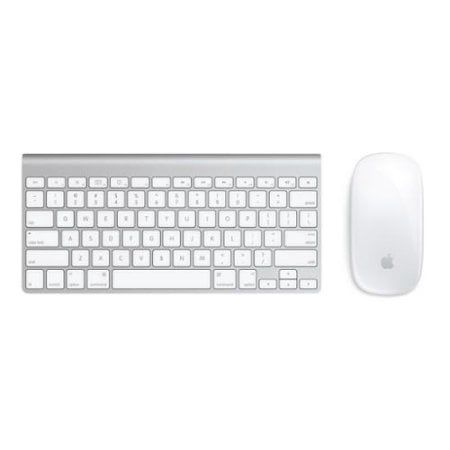 APPLE Magic Mouse MB829LL/A & Magic Keyboard MC184LL/B   (Grade-A Condition) (White) Bundle Offer - (Best Apple Like Keyboard)
