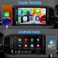 thumbnail image 3 of Estéreo para auto Leadfan de 7" doble DIN con pantalla táctil Bluetooth, 3 of 5