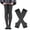 Z89-Grey, variant on Extra Long Thigh High Socks With Matching Soft Thermal Knit For Winter Cozy Comfort Warm Casual Home Party