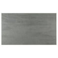 thumbnail image 4 of Weston Home Rustic Rectangular Concrete Top Dining Table, Brown Finish, 4 of 5