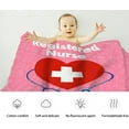 thumbnail image 3 of Nurse Gifts Blanket, 40 x 50 Inch Throw Lightweight Super Soft Cozy Blankets for Couch Bed Sofa Chair, Nurse Appreciation Gifts,Nurse Gifts for Nursing Student, 3 of 6