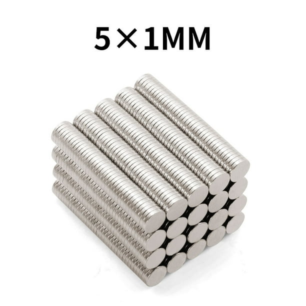 Imanes súper fuertes hick NdFeB Neodimio Delgado Disco pequeño Imán Permanente N35 Dia 1/2/3/4/5/6/8/10/12/15/18/20mm Dengxun unisex
