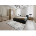 thumbnail image 4 of Ahgly Company Indoor Rectangle Traditional Dark Gray Persian Area Rugs, Swatch Sample, 4 of 6