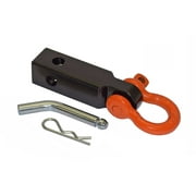 Rigid Hitch (TSM-125-D) Tow Strap Shackle Mount for 1-1/4 Inch Receivers - Made In U.S.A.