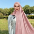 thumbnail image 2 of Vinsonshop Muslim Head Scarf for Women Head Scarves Head Wraps for Women Head Coverings for Women Long Scarf Hijab Scarf for Women Head Scarf for Women S One Size, 2 of 4