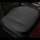 thumbnail image 4 of Cojín de asiento de coche de cuero sin respaldo - Funda universal beige para todas las estaciones 52x51cm - Borde resistente al desgaste de alta gama y PU perforado transpirable, 4 of 6
