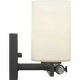 thumbnail image 2 of Progress Lighting Lisbon 2-Light Bath Vanity, Polished Nickel, Etched Opal Glass Shade, 2 of 7