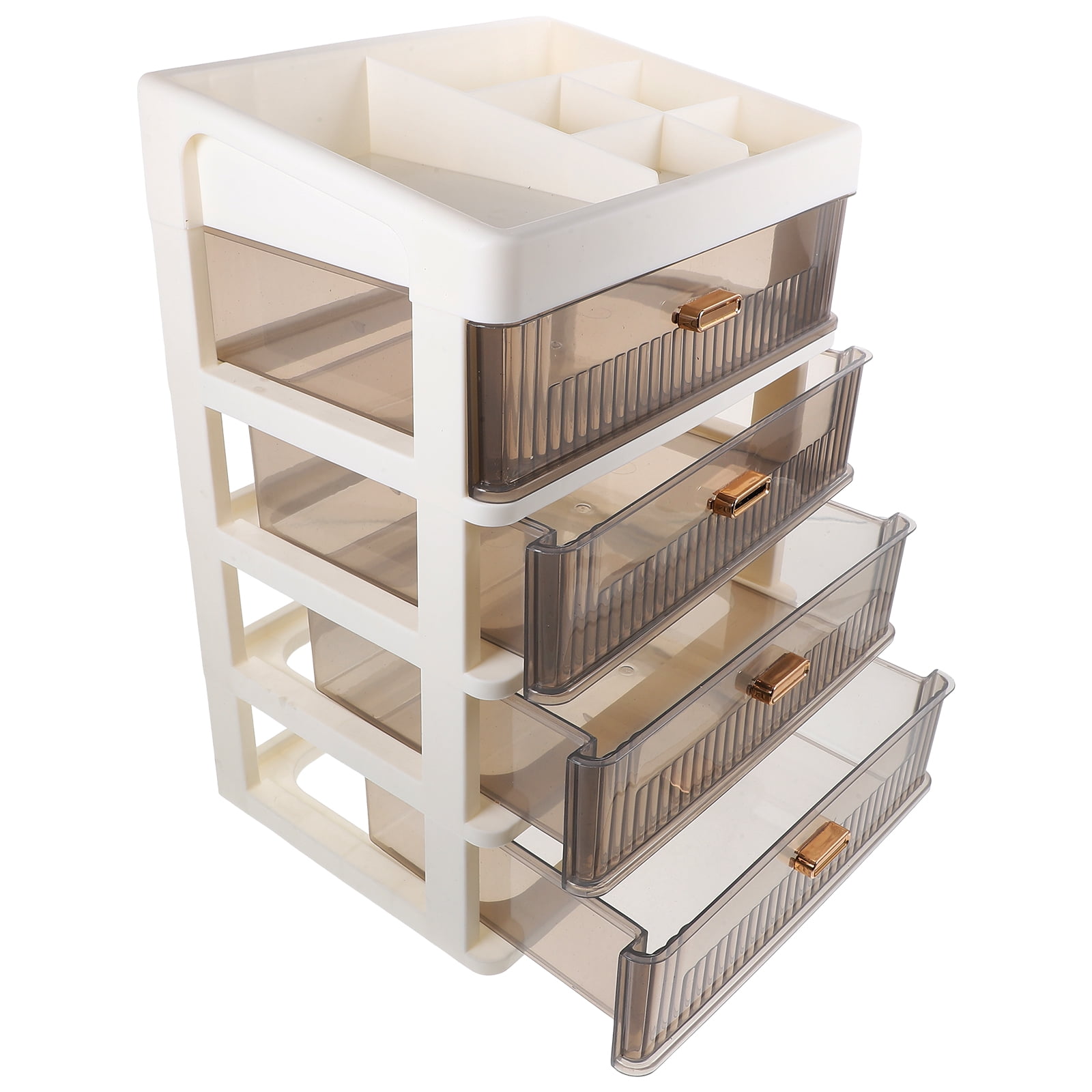 FONDOTIN White Desk Organizer with Multiple Drawers, Office and Home Storage Solution, Efficient Workspace and Desk Accessories