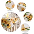 thumbnail image 6 of Sunflowers Vintage Newspaper Table Cloth Waterproof Dining Tablecloth Kitchen Decorative Coffee Cuisine Party Table Cover, 6 of 7