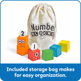 thumbnail image 6 of Hand2Mind Wooden Math Building Blocks for Kids Ages 3+, 20 Pieces, 6 of 7