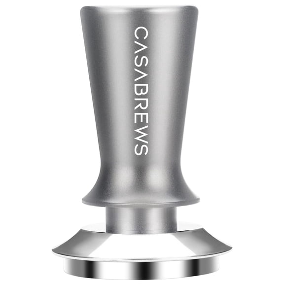 CASABREWS 51mm Espresso Tamper, Spring-Loaded 30lb Calibrated Coffee Tamper with Flat Stainless Steel Base.