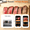 4 Probes-1, variant on Smart Wireless Meat Thermometer 4 Probes, Bluetooth Food Thermometer, Remote Tracking and Real-Time Readings from Apps, for iOS and Android, for BBQ, Grill, Smoker