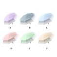 thumbnail image 3 of Guardoinrt Versatile Three Fold Folding Umbrella Suitable For Any Outdoor Activity Made With Pongee And Rubber Misty Blue, 3 of 6