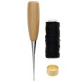 thumbnail image 4 of Punzón De Aguja De Costura, Accesorios De Costura Artesanal De Cuero, Punzón De Costura, Suministros De Herramientas De Reparación De Calzado Artesanal De Cuero 1 Juego Sweethay HA020380-00, 4 of 5