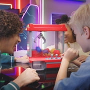 Ambassador Electronic Arcade Claw Crane Machine, Carnival & Party Fun, 10 Capsules Included, Ages 6+