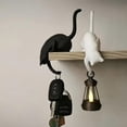 thumbnail image 4 of Whimsical Cat with Lantern Shelf Decor, Resin Cat with Lantern Shelf Decor, Cat Figurine with LED Night Light for Bookshelves, Porches, Patios, Gift for Cat Lovers,White, 4 of 5