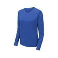 thumbnail image 3 of Sport-Tek LST470LS Ladies Long Sleeve Rashguard Tee, True Royal, XXL, 3 of 4