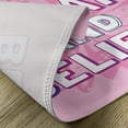 thumbnail image 5 of Ambesonne Pink White Place Mats Set of 4, Phrases, Standard Size, Pink White, 5 of 6