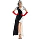 thumbnail image 3 of Disfraces de Halloween 2024 S-XL película Disfraz de Cruella Vestido de dálmata Disfraz de bruja COS en blanco y negro de Halloween Disfraz de payaso Disfraz de escenario, 3 of 5