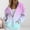 Pink, variant on VISALY Womens Zip Up Hoodies Sweater Jacket Fall Jacket Oversized Pocket Sweatshirt Casual Zipper Jacket Solid Color Long Sleeve Tops Comfy Sweaters Plain Hoodie Fall Sweaters Blue L