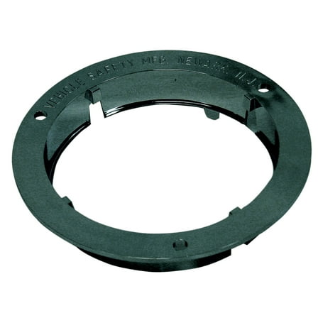 4" BLACK LOCKING FLANGE - CARDED